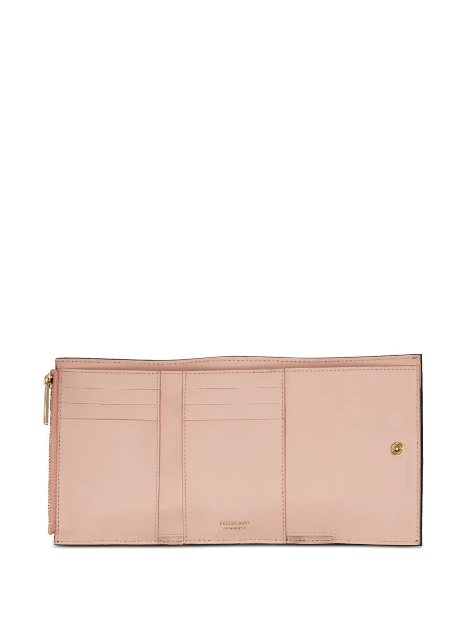 Hug two-tone leather wallet