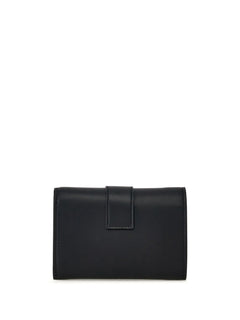Hug two-tone leather wallet