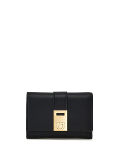Hug two-tone leather wallet