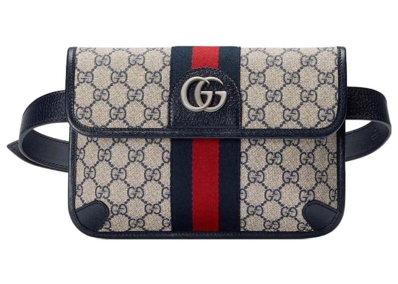 Gucci GG Supreme Belt Bag Grey