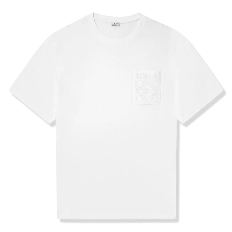 LOEWE Anagram Pocket T-Shirt White