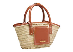 Jacquemus Basket Bag Le Petit Panier Soli Light Brown