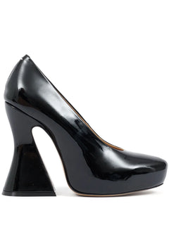 Sketch 120mm patent-leather pumps