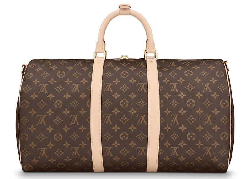 Louis Vuitton Keepall Bandouliere Monogram 50 Brown