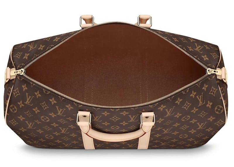 Louis Vuitton Keepall Bandouliere Monogram 50 Brown