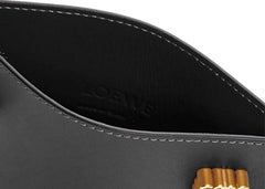 LOEWE Dice Pocket in Classic Calfskin Black