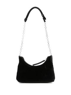 Glam Slam velvet shoulder bag