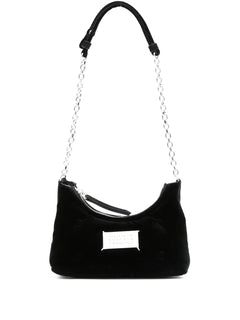 Glam Slam velvet shoulder bag