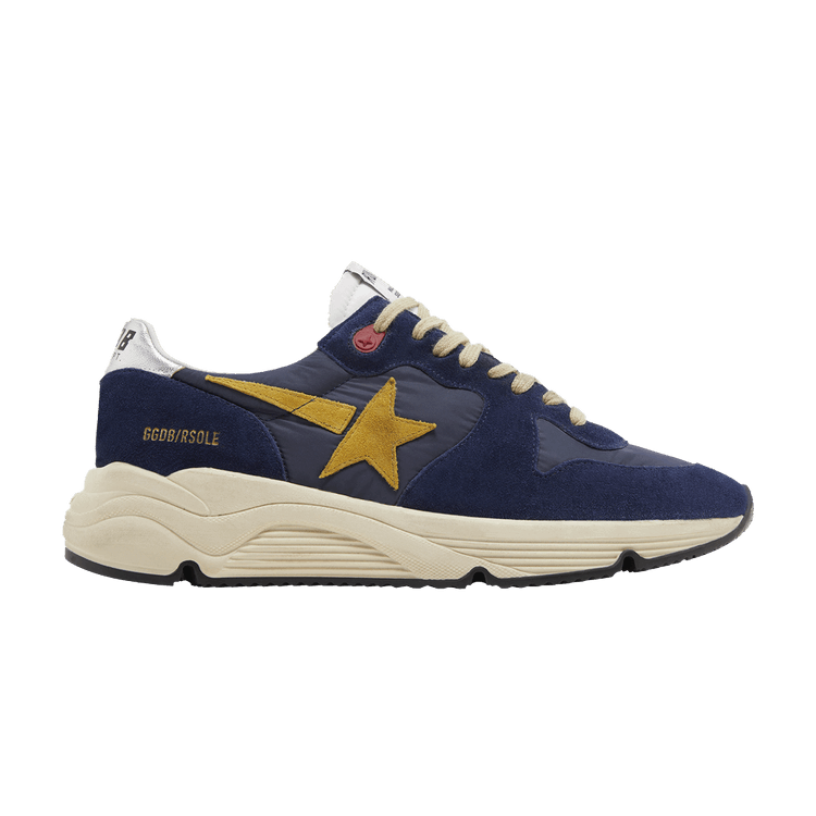 Golden Goose Running Sole Blue Mustard