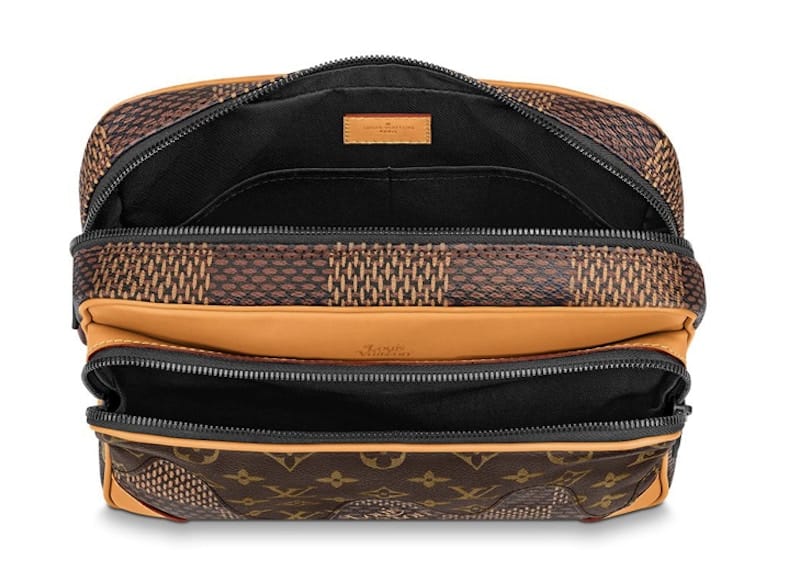 Louis Vuitton x Nigo Nil Messenger Damier Ebene Giant Brown