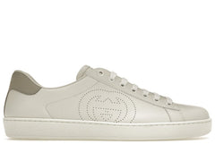Gucci Ace Perforated Interlocking G White