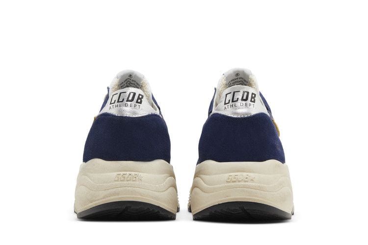 Golden Goose Running Sole Blue Mustard