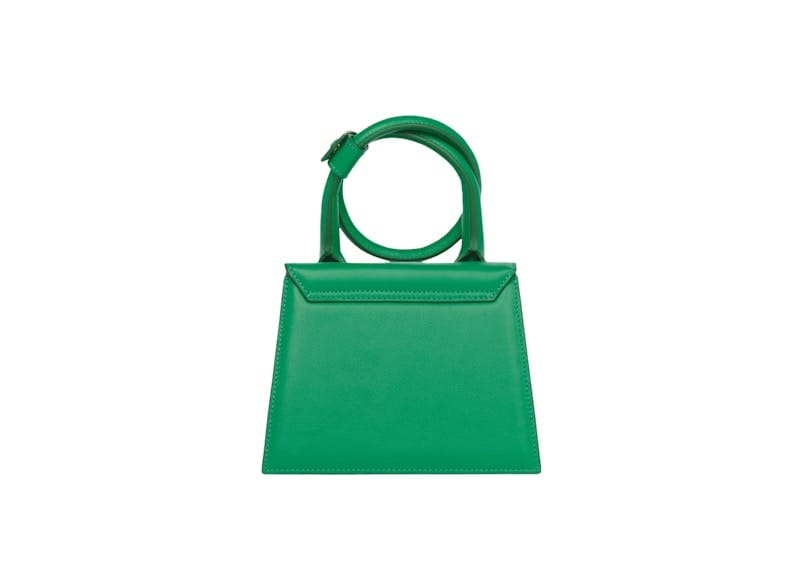 Jacquemus Le Chiquito Noeud Coiled Handbag Green