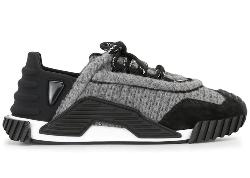 Dolce & Gabbana NS1 Low Top Black Grey (Women's)