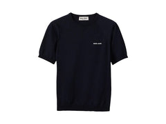 Miu Miu Wool Crewneck Sweater Bleu
