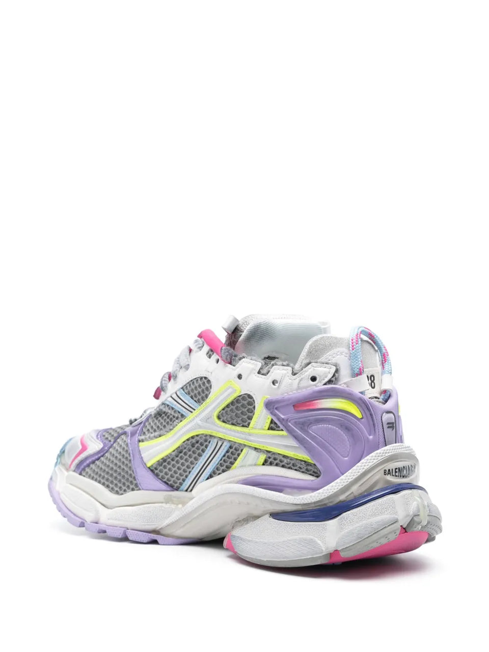 Runner mesh-panelled sneakers