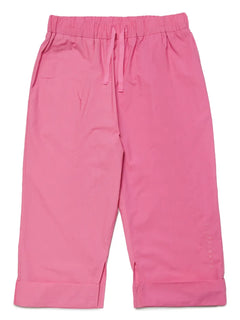 logo-embroidered cotton trousers