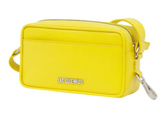 Jacquemus Le Baneto Strapped Pochette Bag Yellow