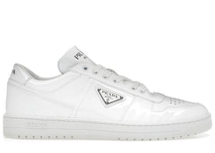 Prada Downtown Low Top Sneakers Leather White