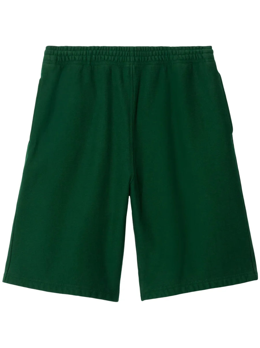 Equestrian Knight-logo cotton shorts