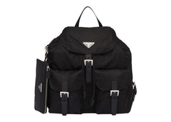 Prada Re-Nylon Backpack Medium Black