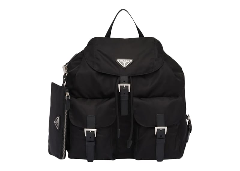 Prada Re-Nylon Backpack Medium Black