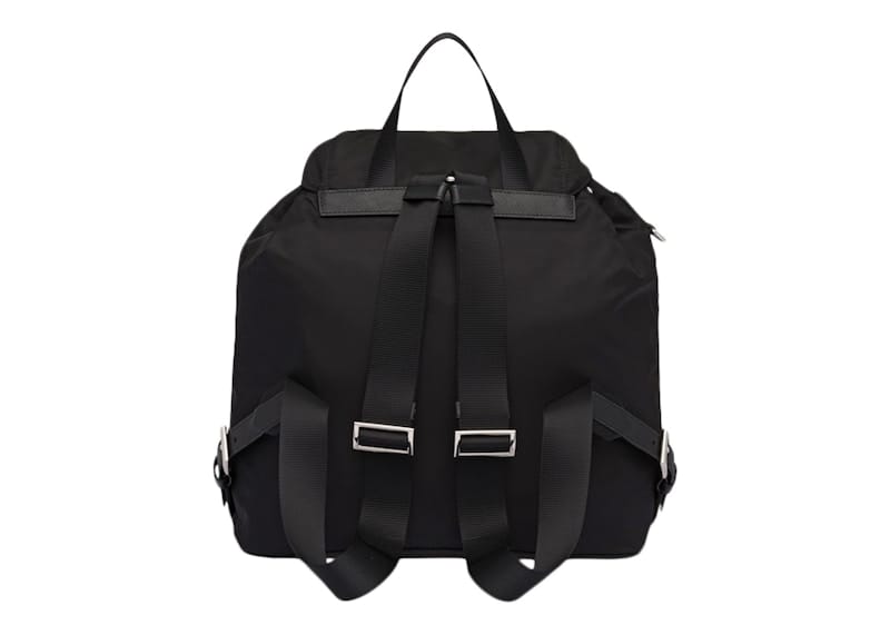Prada Re-Nylon Backpack Medium Black