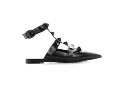 Valentino Garavani Roman Studs Sandals Black (Women's)