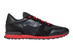 Valentino Garavani Rockrunner Black Valentino Red