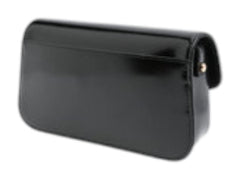 Tory Burch Robinson Spazzolato Rectangular Shoulder Bag Black