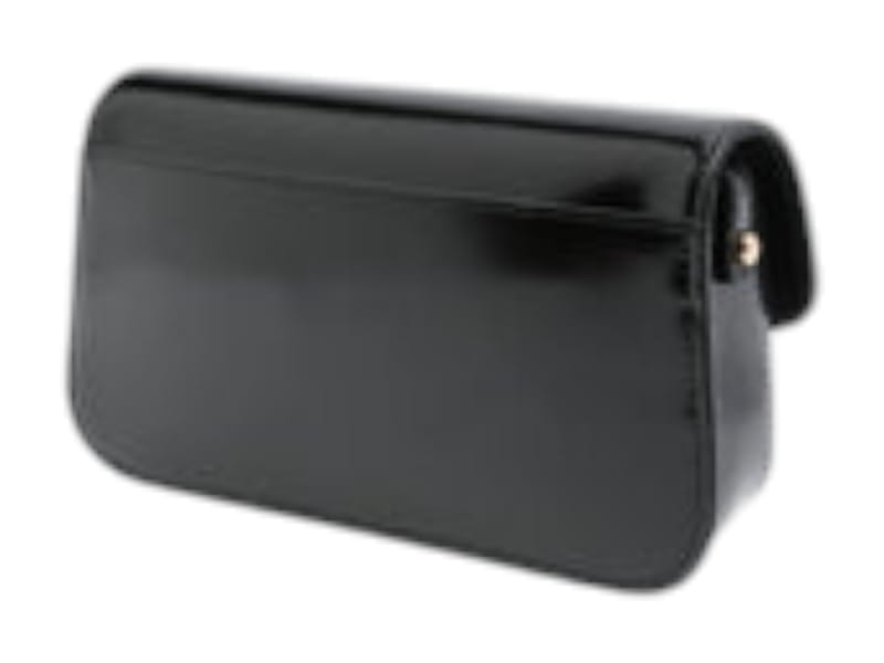 Tory Burch Robinson Spazzolato Rectangular Shoulder Bag Black