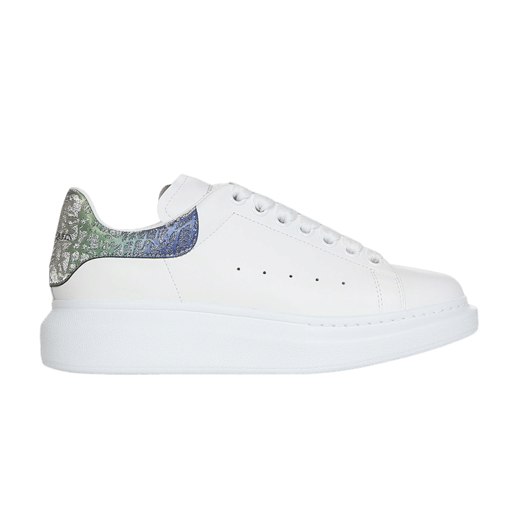 Alexander Mcqueen Oversized White Metallic (Women'S)