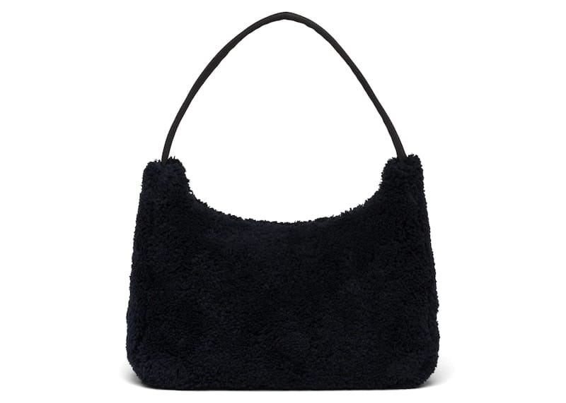Prada Re-Edition 2000 Terry Mini Bag Black/White