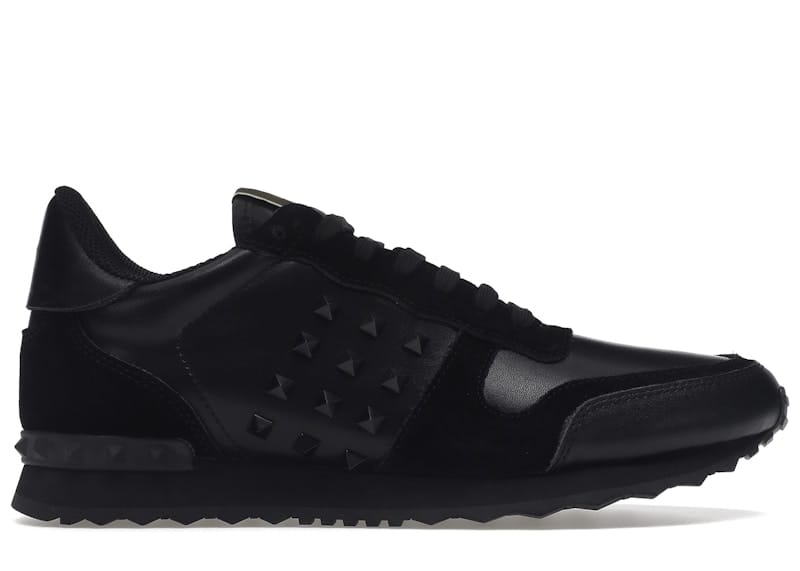 Valentino Garavani Rockstud Rockrunner Black Black