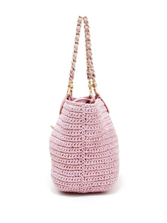 2005 CC raffia tote bag