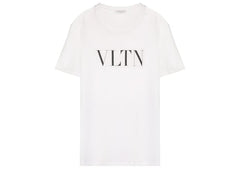 Valentino VLTN Print T-Shirt White/Black