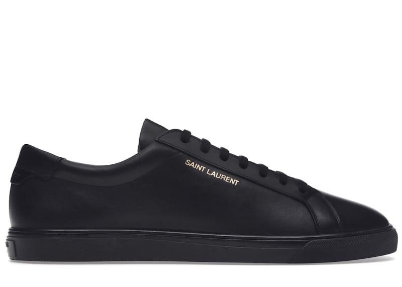 Saint Laurent Andy Low Black