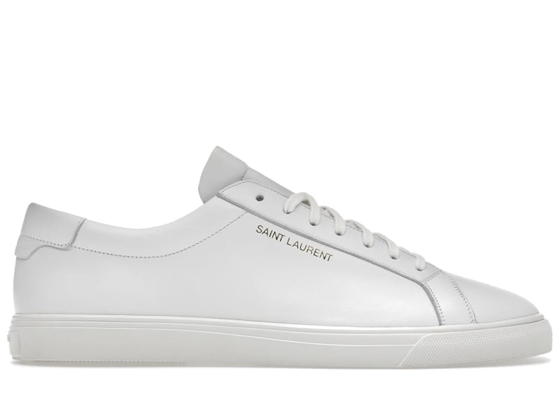 Saint Laurent Andy Low Optic White