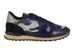 Valentino Garavani Rockrunner Camouflage Black Navy Beige