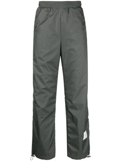 logo-patch sheer-ripstop track pants