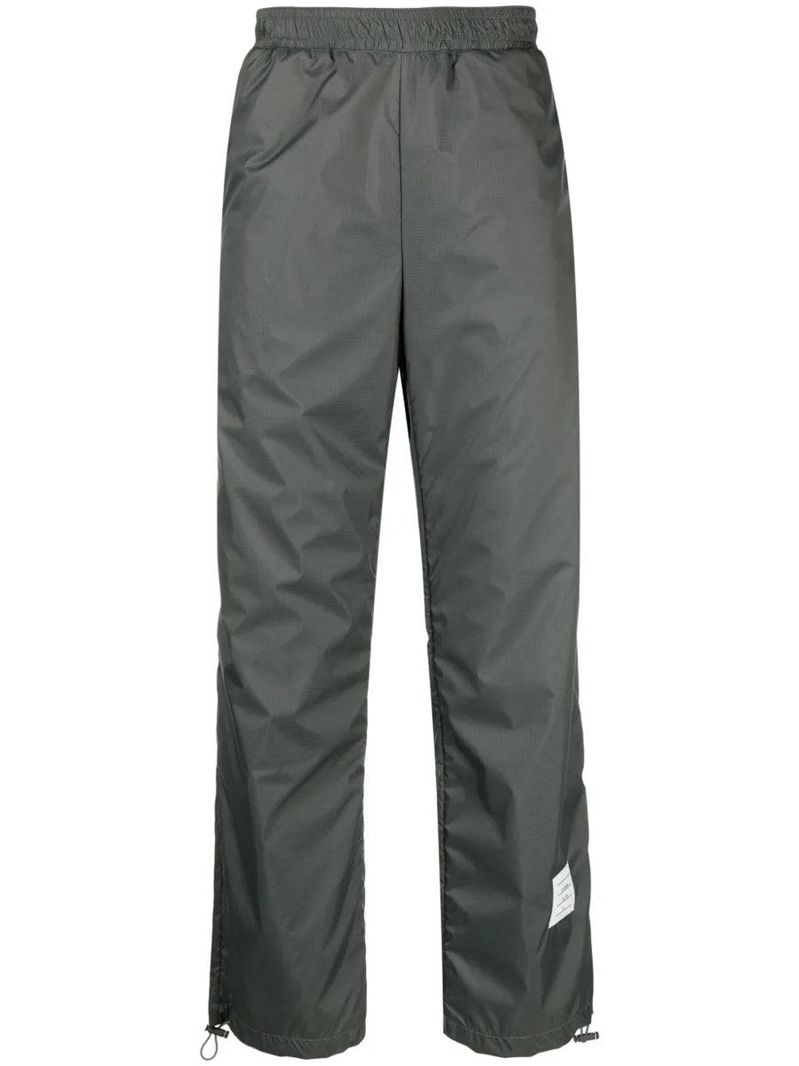 logo-patch sheer-ripstop track pants