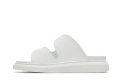 Alexander McQueen Hybrid Double Buckle Sandal New Ivory