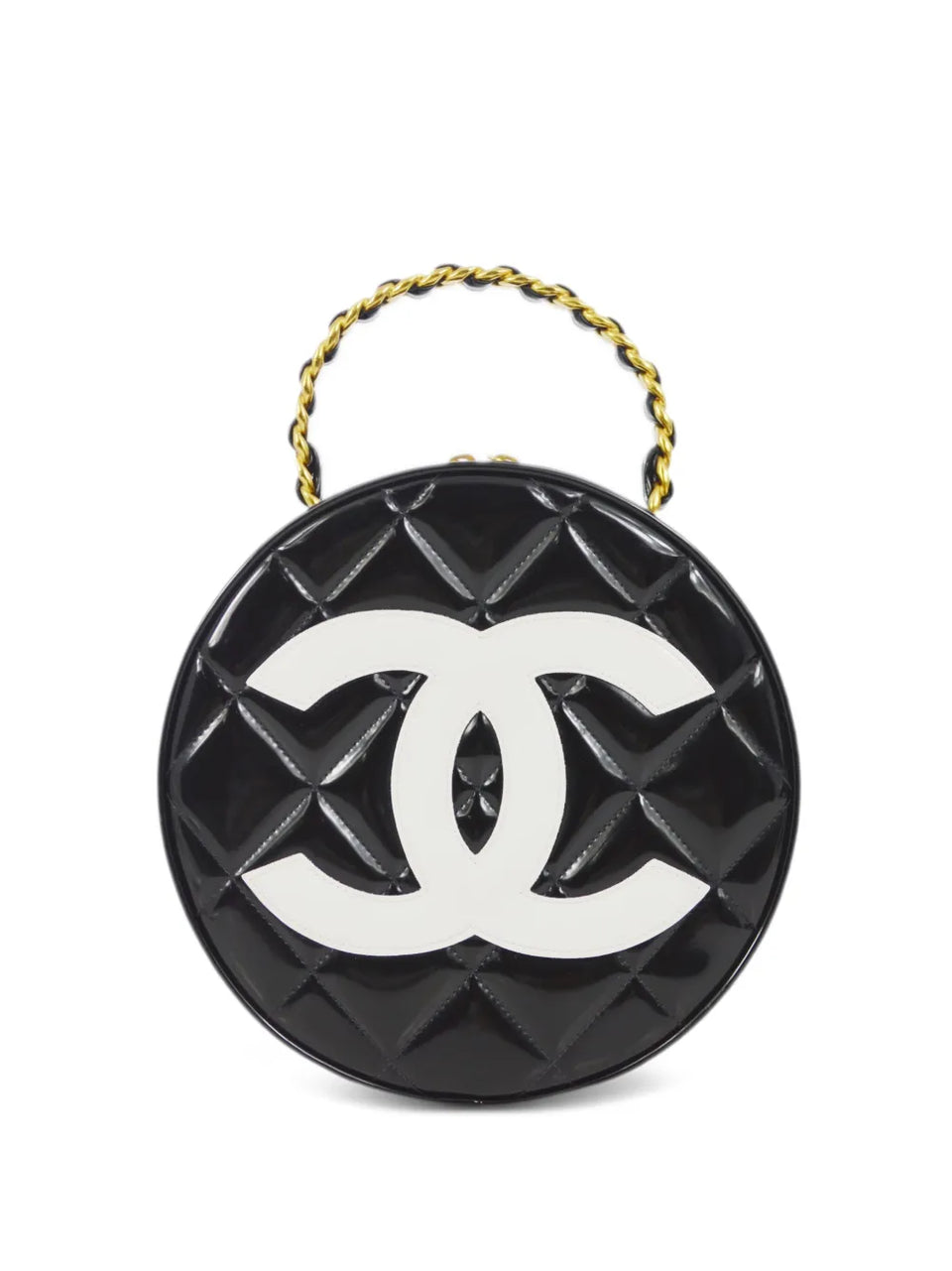 1994 CC round vanity handbag