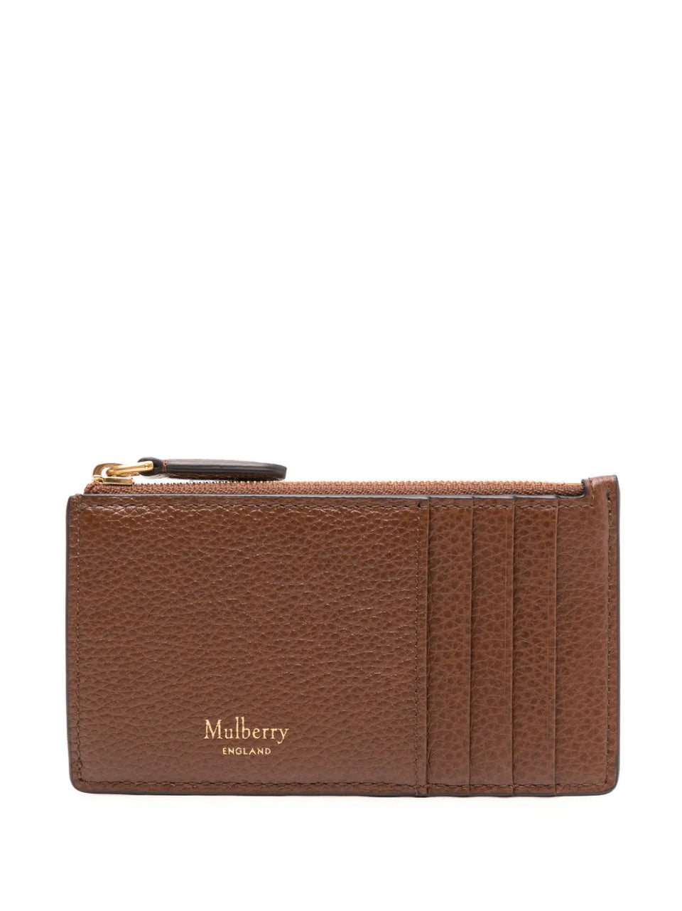 zipped leather coin pouch