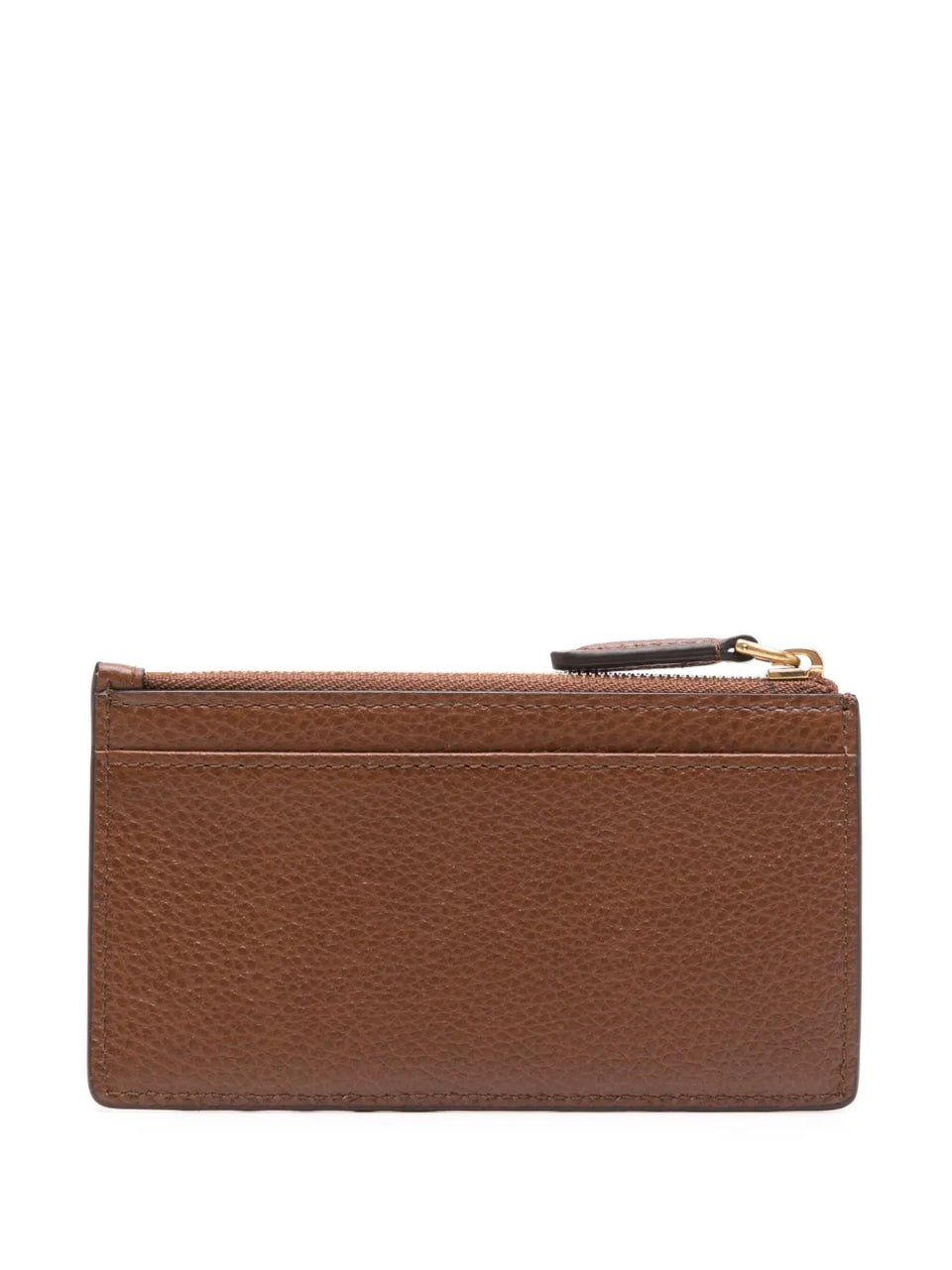 zipped leather coin pouch