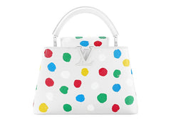 Louis Vuitton x Yayoi Kusama Capucines Bb White