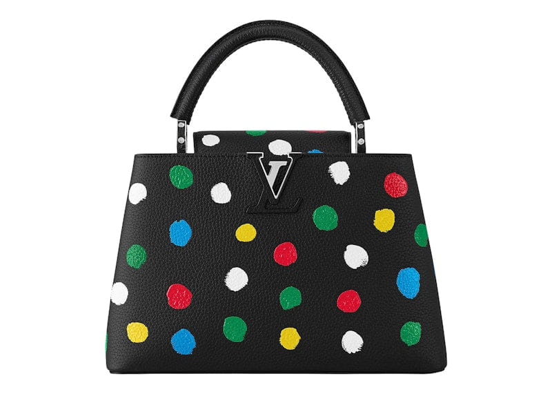 Louis Vuitton x Yayoi Kusama Capucines Mm Black