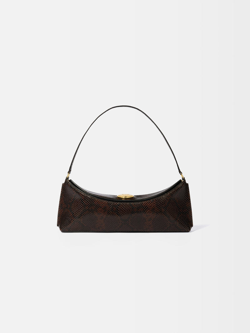 Jacquemus La Pochette Ovalo Dark Brown