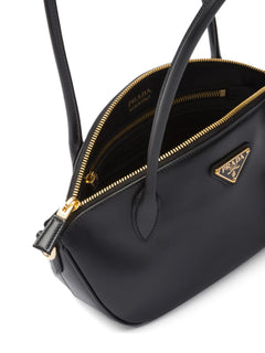 small leather handbag