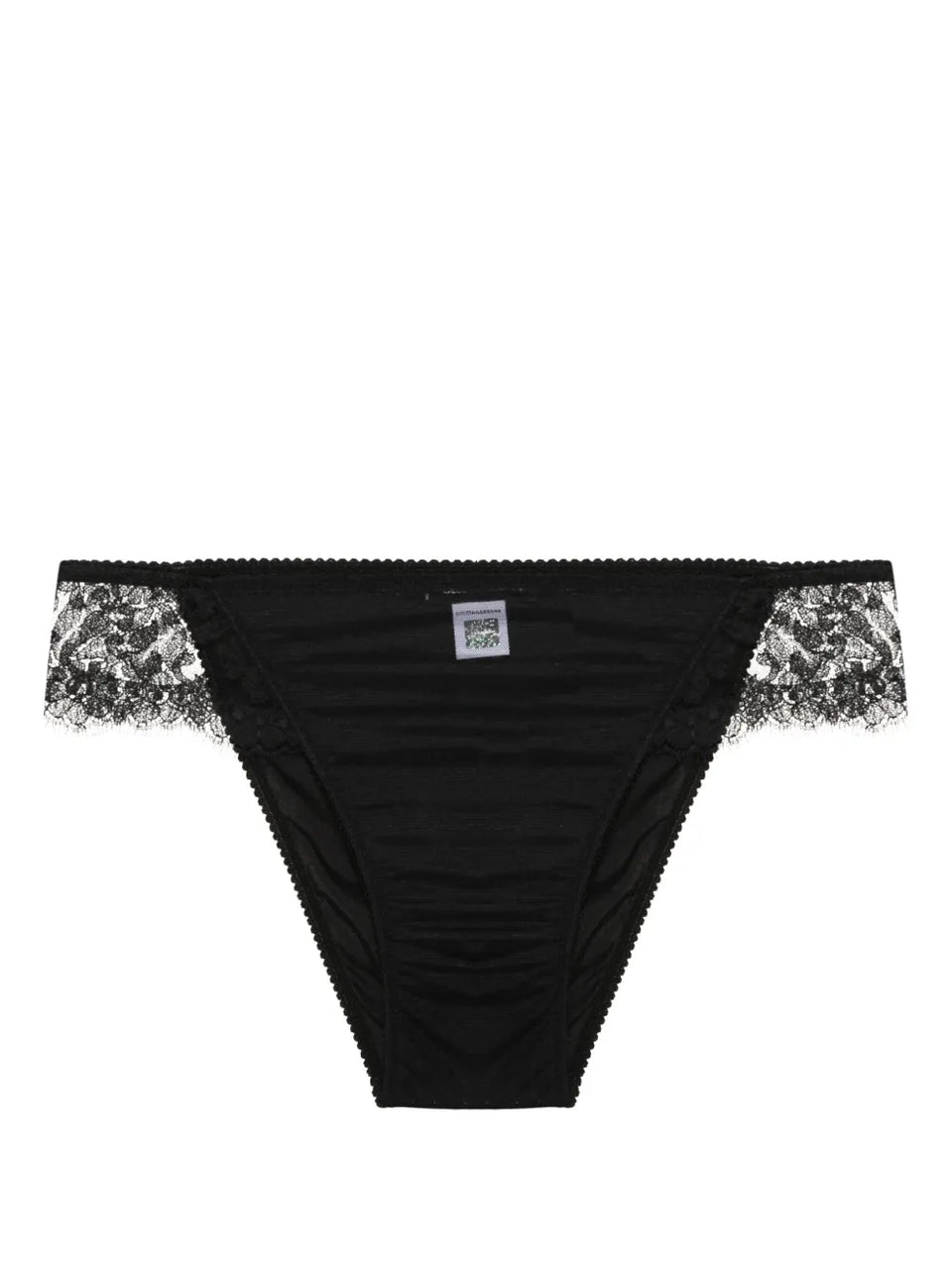 floral-lace briefs